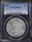 1900-P $1 Morgan Silver Dollar PCGS MS 62 | Uncirculated UNC