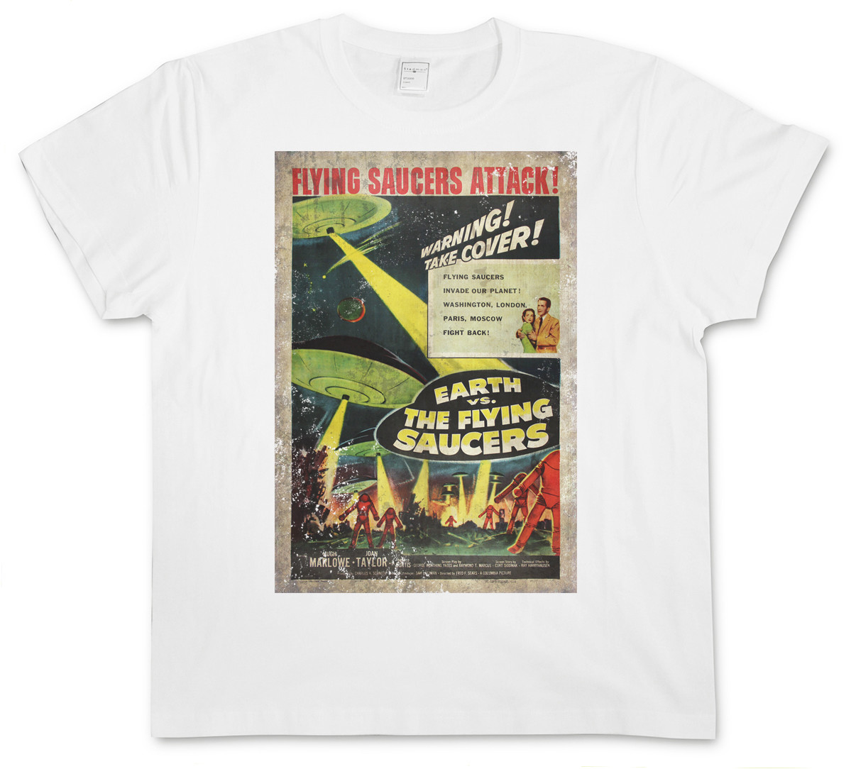 T-shirt Terra vs. Dischi Volanti II - Nuova