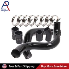  Intercooler Pipe & Boot Kit for 2003-2007 Ford 6.0L Powerstroke Diesel Black