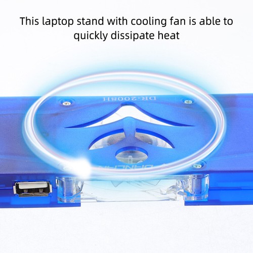 Kühlkörper Laptop Stand Lüfter Lüfter für Laptops Pad Ergonomisch - Bild 7 von 12