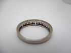 14K White Gold Anniversary Band Ring Size 5 [R191] — photo 8