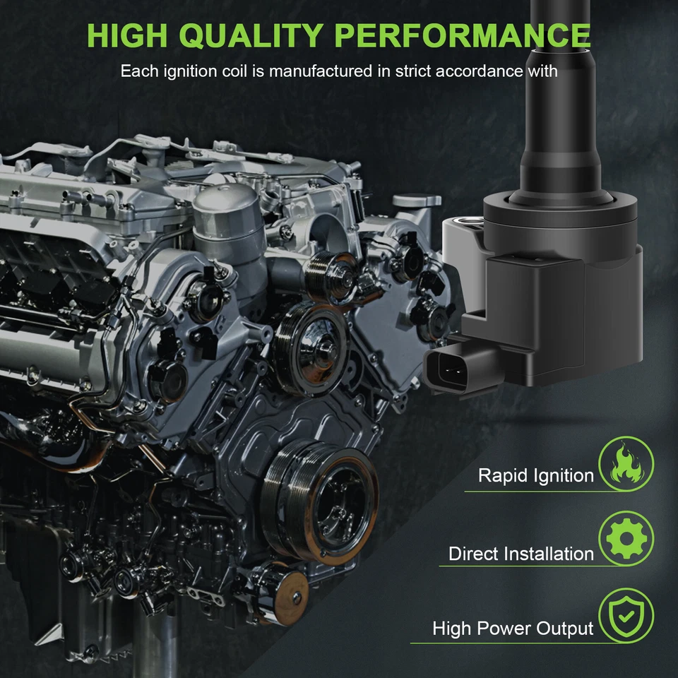 4 bobinas de encendido y 4 bujías para Honda Fit 2012 1,5 L L4 Foto 2 de 4