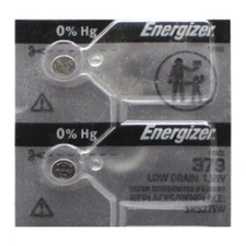 Energizer 379 (SR521SW) Silver Oxide Battery 1.55 Volt 2 Pcs