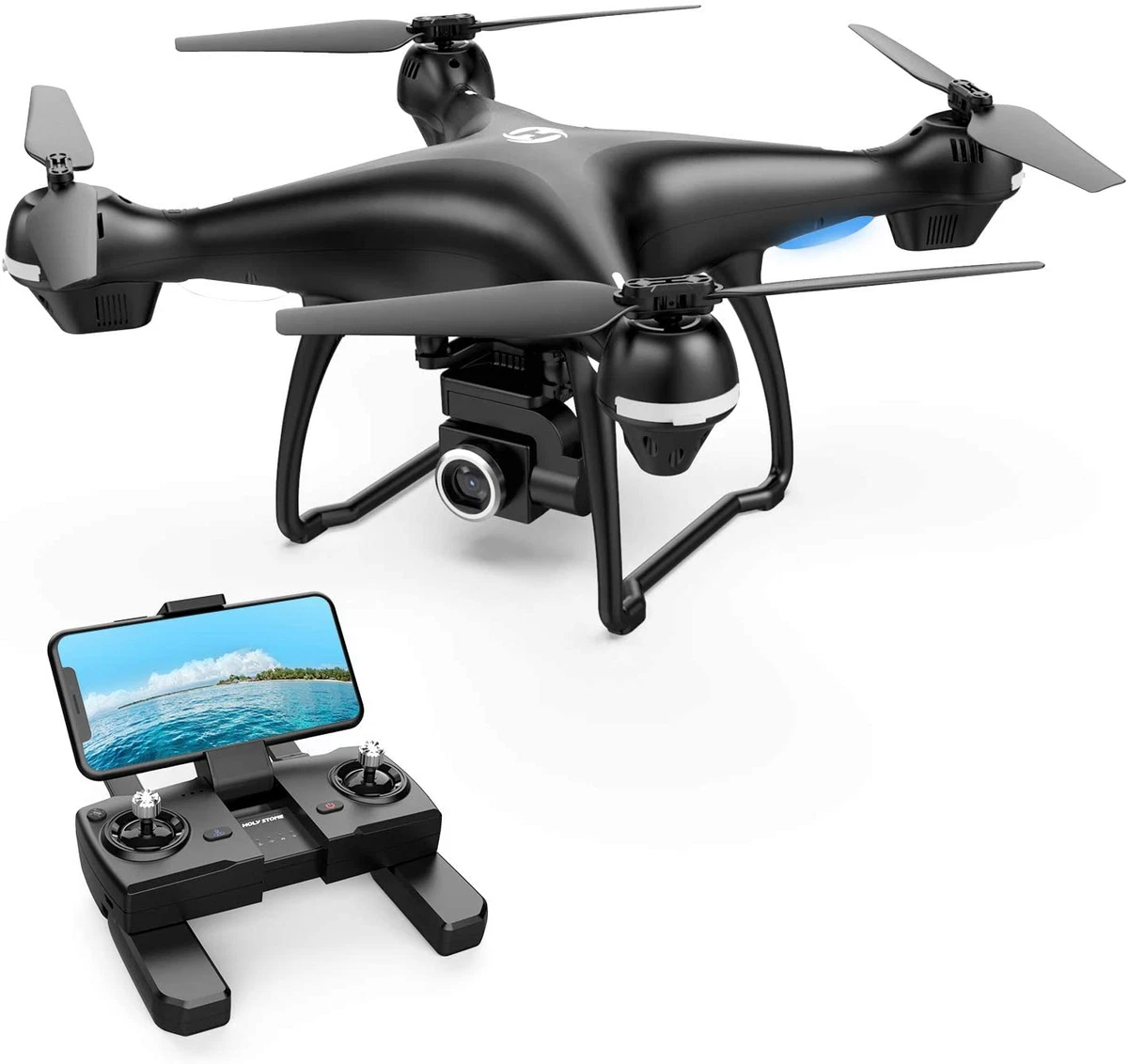 Holy Stone 2K GPS FPV RC Drone HS100 with HD Camera Live Video and
