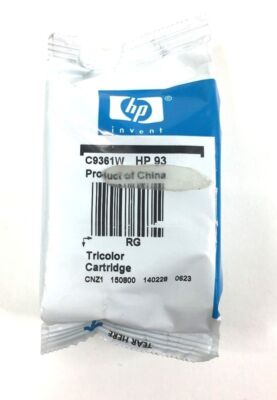 Genuine Original OEM HP 93 C9361W Tricolor Ink cartridge for Deskjet PSC Printer