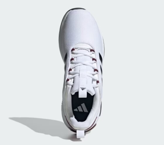 Adidas Men\'s Racer TR23 White/Black/Shadow Red Sneaker Size 11 adidas Racer TR23 White Black Shadow Red for Sale  main image 2