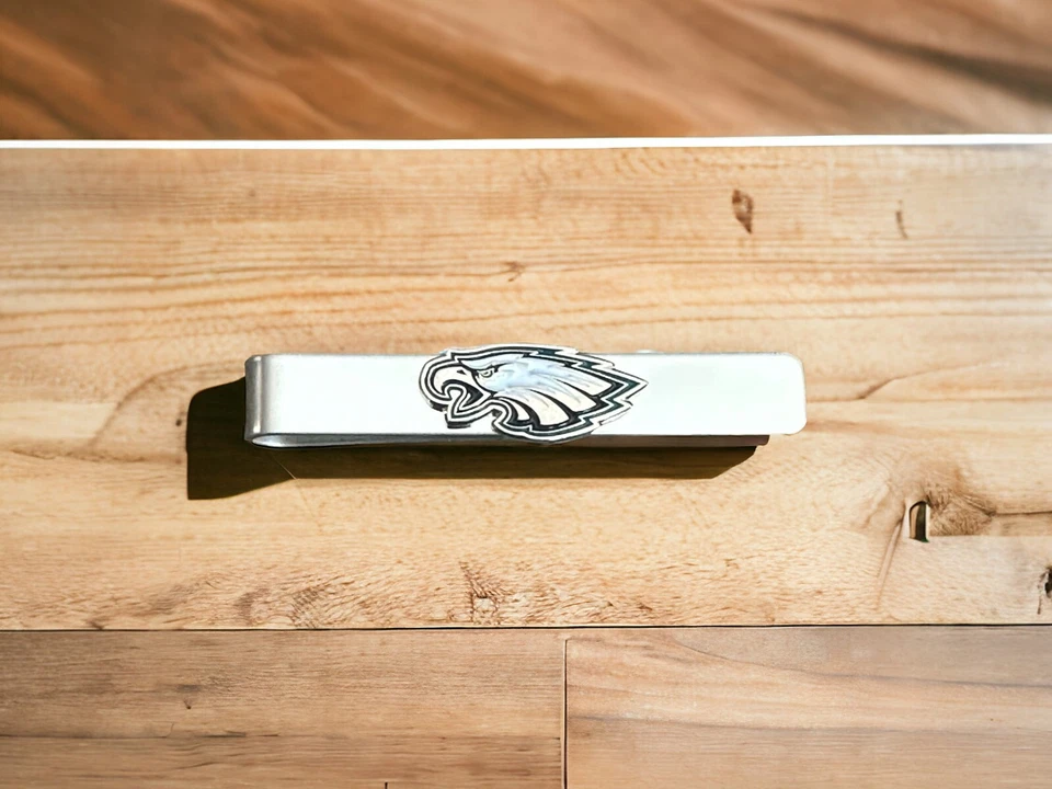 Gemelos Philadelphia Eagles, clip de corbata o juego completo Foto 4 de 4