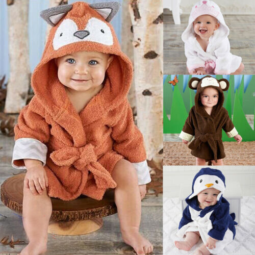 baby boy hooded bath towels