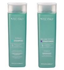 TEC ITALY Champú Total y Balsami Total Set Reparador para Cabello Seco Dañado