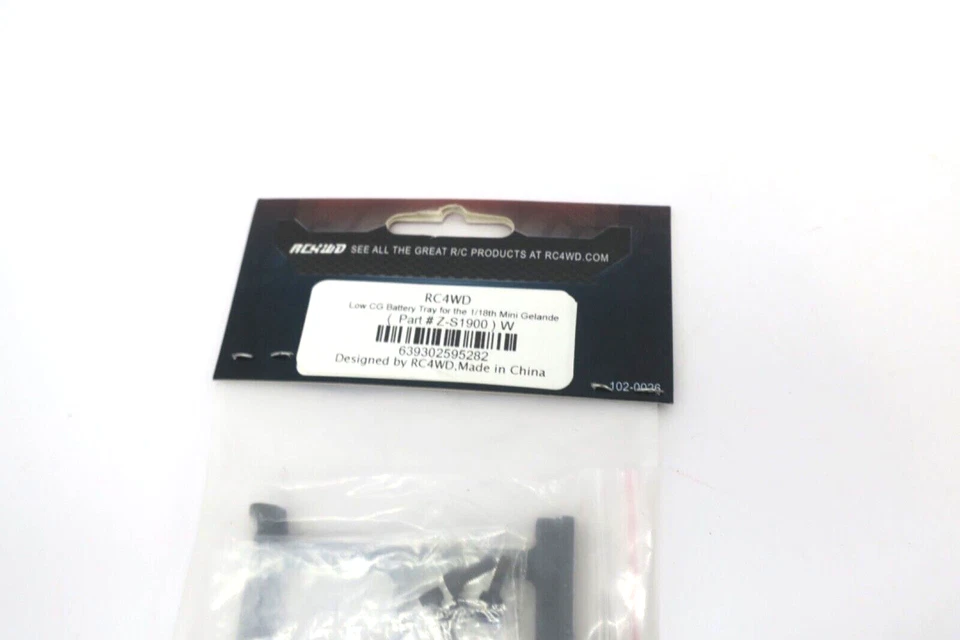 RC4WD Low CG Battery Tray for the 1/18th Mini Gelande Z-S1900 - Image 3 of 3