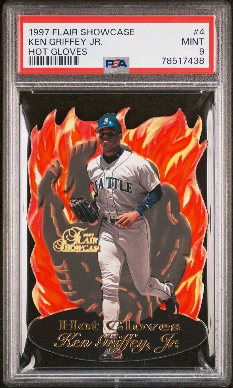 ken griffey jr flair showcase For Sale - MAVIN