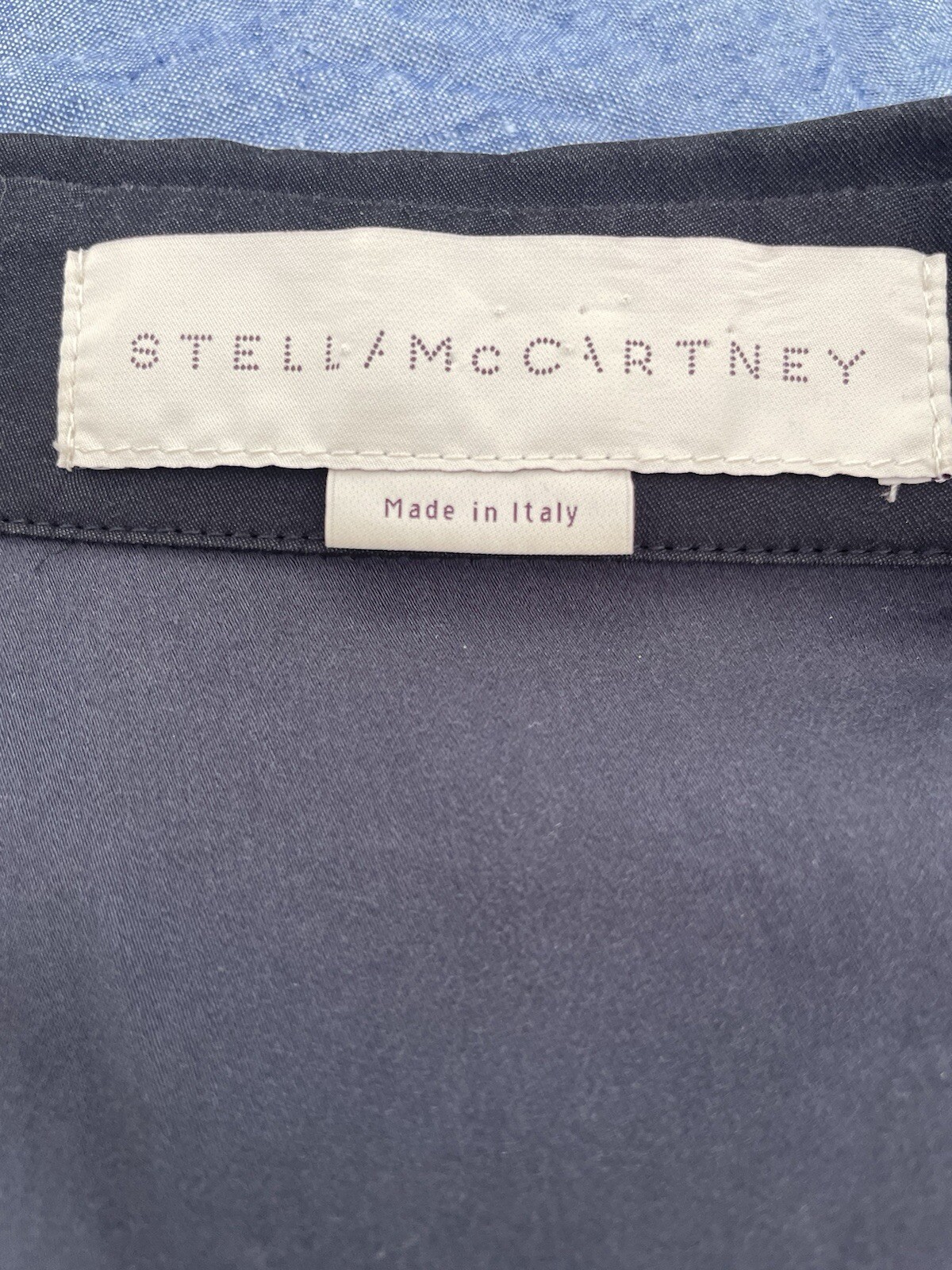 Stella McCartney oversized button front shirt wit… - image 9