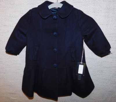 Elsy Baby Coat Jacket Junior Winter  Blue Made in Italy Size 18 Months 