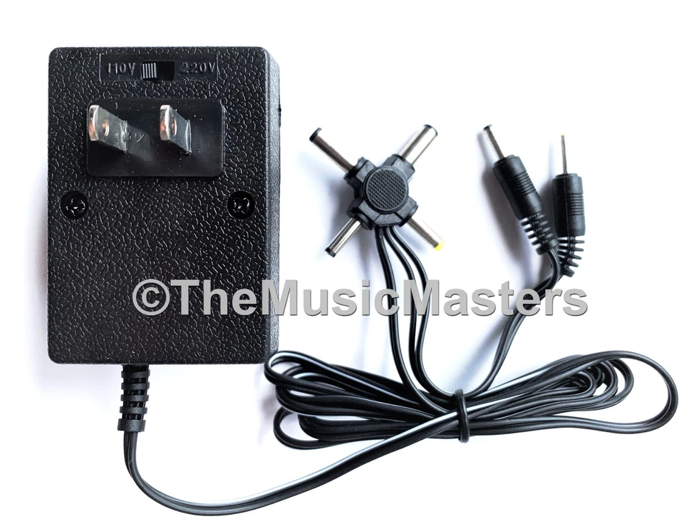 Universal AC to DC Power Supply Wall Plug Adapter 3V 4.5V 6V 7.5V 9V 12V 300mA - Image 4 of 4