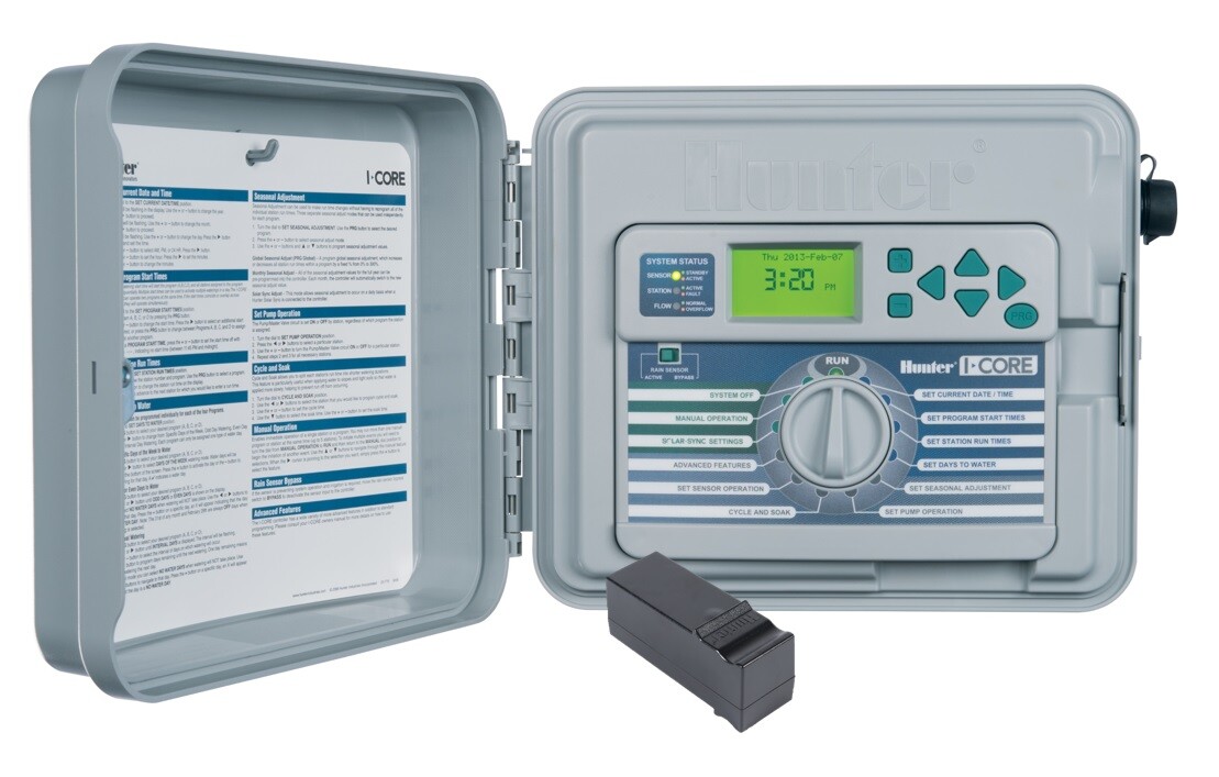 Hunter IC-600-PL I-Core 6 Station Irrigation Controller 120V 230V
