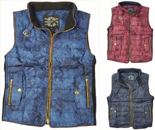 Women's Junior Puffy Jacket Vest Chocolate- Winter Vest Jacket Down Lightweight