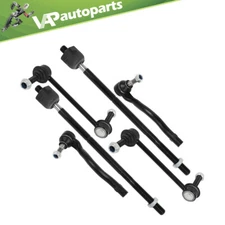 For Mercedes-Benz GL350 ML320 ML550 6Pieces Front Steering Tie Rod End Sway Bar