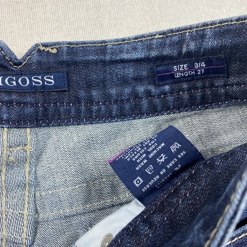 Vigoss The Chelsea Destructed Skinny Jeans Size 27 x 28 Dark - Picture 3 of 6
