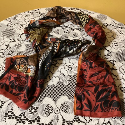 Oscar de la Rent Silk Scarf Oscar de la Renta Silk Scarf - Edith Machinist main image 3