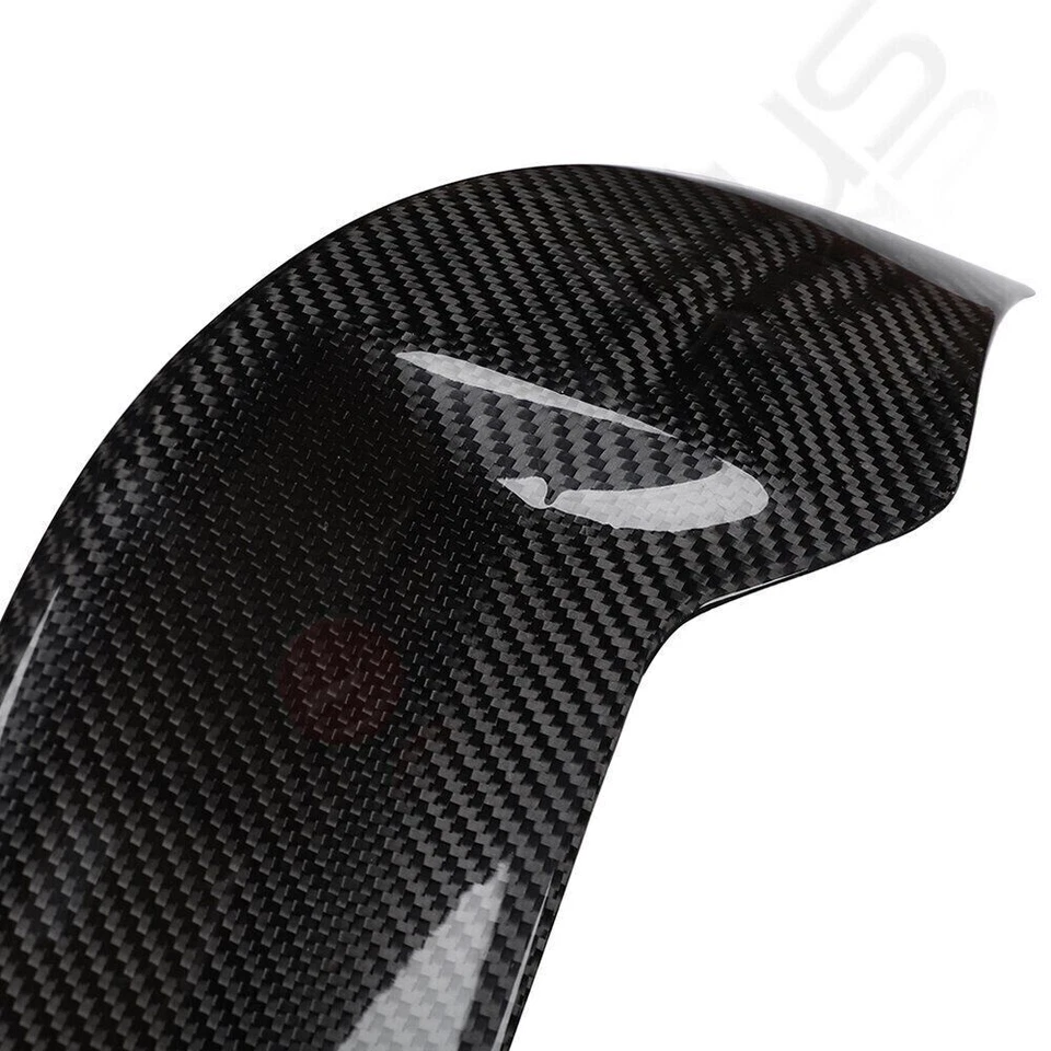 For Volkswagen Golf 6 MK6 GTI 2010-2013 Carbon Fiber Look Rear Roof Spoiler Wing - Image 3 of 4