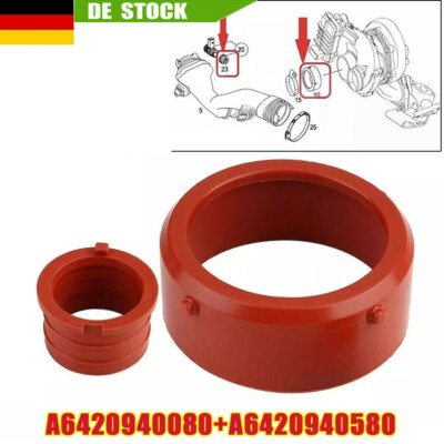 Paar OE A6420940080 Turbolader Dichtung Druckregelventil Für Benz Mercedes OM642