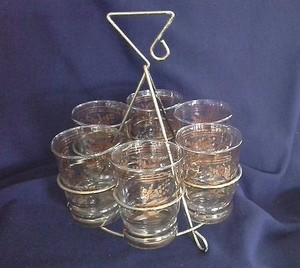 old metal drinking glasses
