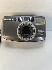 Pentax IQZoom 95S Date 35mm Point & Shoot Film Camera - Untested