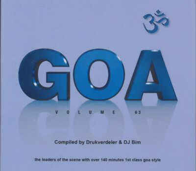 Drukverdeler & DJ Bim - Goa Volume 63 (2xCD, Comp) (Mint (M)) - 3137692576