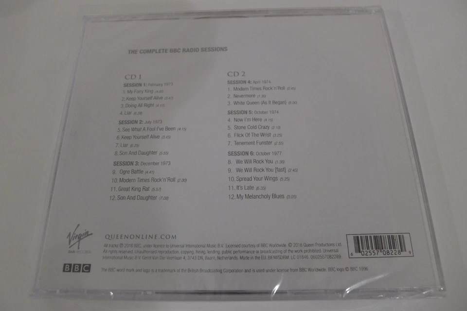 QUEEN -- ON AIR 1973-1977   2 CD SET  / MUSIC CD/ SEALED - Image 2 of 2