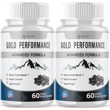 (2 Pack) Gold Performance for Men Advanced Formula Vitamin Supplement 120 Caps
