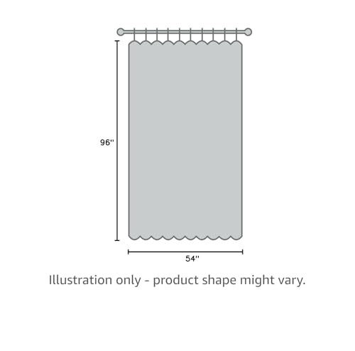 2 Panels Solid Color Sheer Window Curtains Elegant Window Voile Panels/Drapes... - Picture 7 of 7