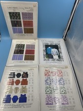 5 NEW LYDIA'S Afghans  Brother, Studio/singer, KNITKING/Compuknit Pattern w Disk