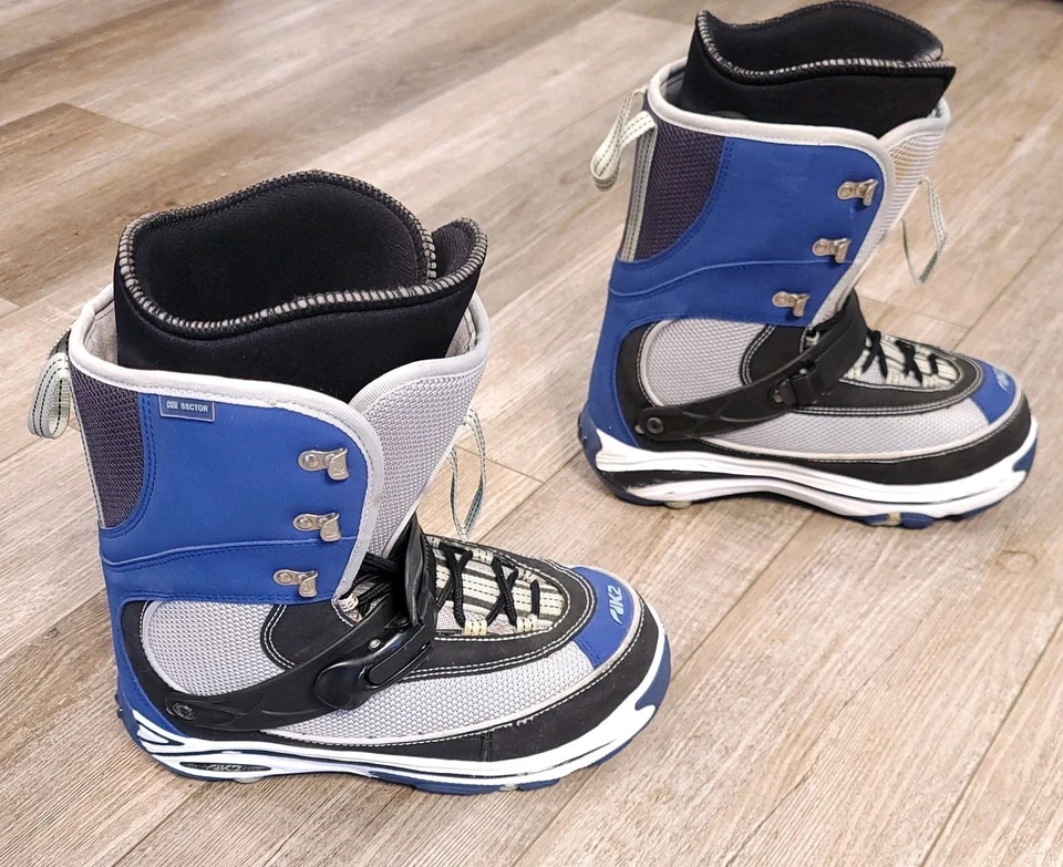 K2 SECTOR Clicker SI Snowboard Boots Herren 10,5 blau schwarz Step-In Größe 44 27,8 cm - Bild 4 von 4