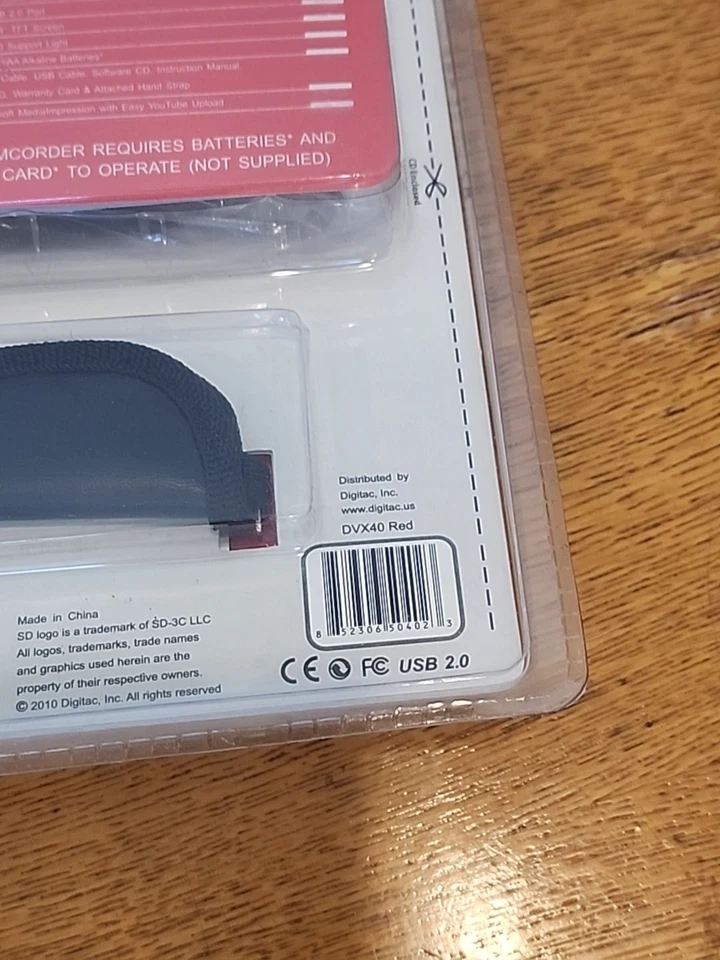 Jazz DVX40 Vintage Camcorder NEW Color LCD Screen Mini Camera YouTube MySpace - Image 3 of 4