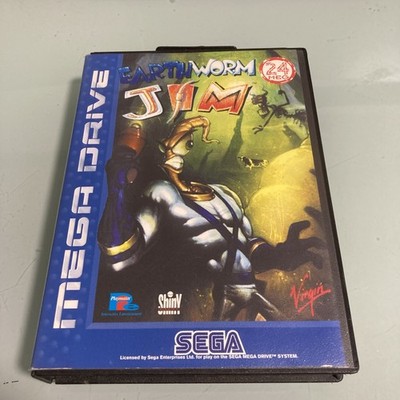 Earthworm Jim - Sega Mega Drive Game - CiB - Very Good Condition