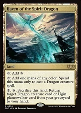 1 x Haven of the Spirit Dragon - Commander: Tarkir: Dragonstorm - NM-Mint - MTG