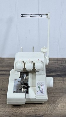 Vintage Singer Tiny Serger Mini Sewing Machine TS380A **No Pedal Or Power Cord**