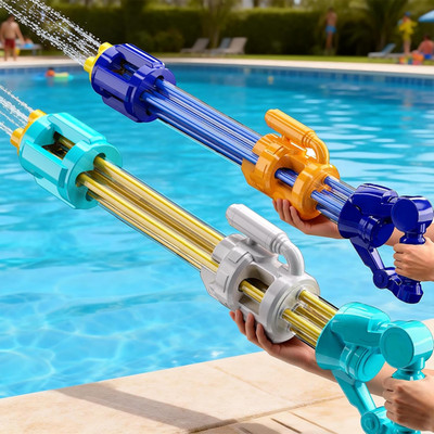 2Pcs Water Guns for Kids Adults Toddler, High-Capacity Water Squirt Gun Toy, Sum