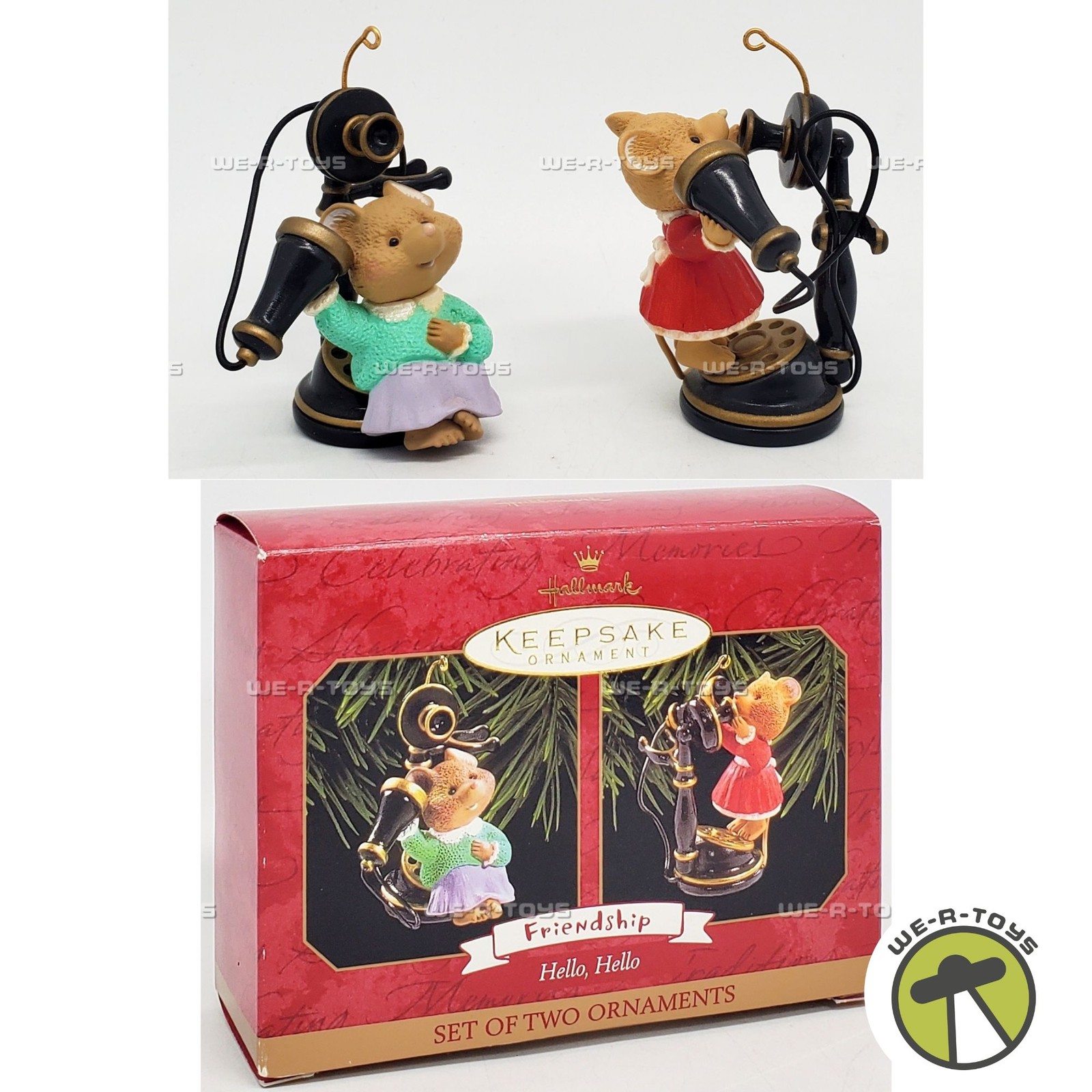 Hallmark Keepsake Friendship Hello, Hello Christmas Ornament 1999