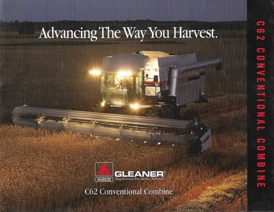 Farm Combine Brochure - AGCO - Gleaner  C62 Conventional (F9439)