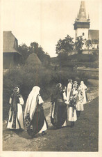B586 Romania Cluj Izvorul Crisului photographic postcard J. Fischer 1935