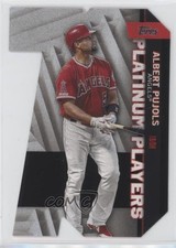 2021 Topps Platinum Players Die-Cuts Black 29/299 Albert Pujols #PDC-25 0q5
