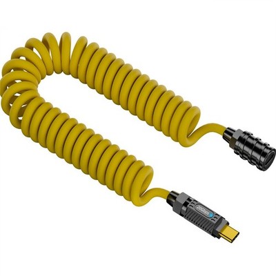 Type-C Mechanical Spring Wire For Tablet/Laptop/Mobile Phone Keyboard Cable
