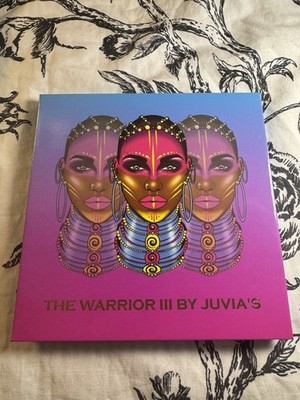 NIB The Warrior III By Juvia's eyeshadow palette 9 large Bright colors Make Up