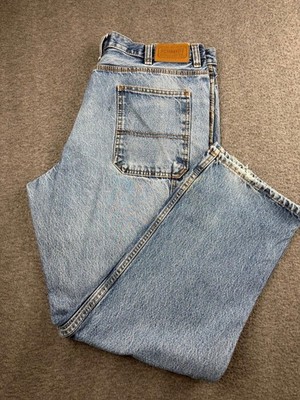 Schmidt Workwear Men's Light Blue Denim Jeans Size 40x32