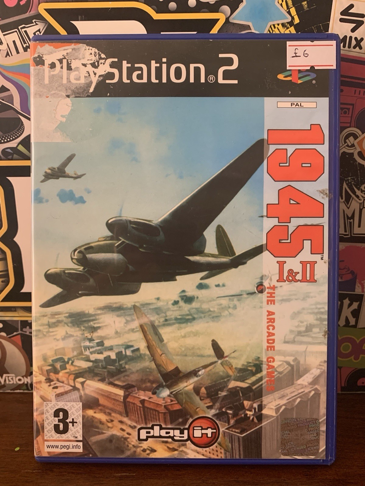 1945: I & II Arcade Versions (Sony PlayStation 2 2004) Game Complete With Manual