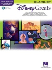 Disney Greats: Clarinet: Instrumental Play-Along (Hal Leo... Mixed media product