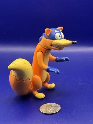 🐸 2003 Dora The Explorer SWIPER The Fox PVC Figurine Mattel