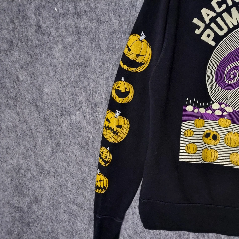 Sudadera con capucha para mujer The Lost Bros Pesadilla antes de Navidad S Jack Sally Pumpkin Foto 3 de 4