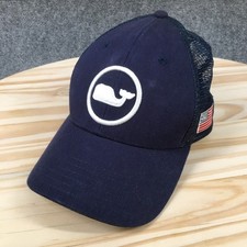 Vineyard Vines Trucker Hat Unisex Blue OS Adjustable Curved Brim Embroidered